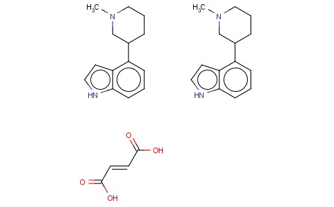 1H-INDOLE, 4-(1-METHYL-3-PIPERIDINYL)-, (E)-2-BUTENEDIOATE (2:1)